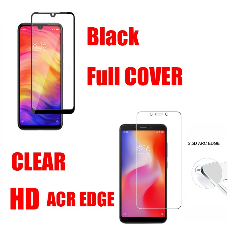 Kính cường lực toàn màn hình 21D cho Xiaomi Redmi Note 5 6 7 8 9 10 11 10S 9i 4X 4A 8A 8T 9T K20 K30