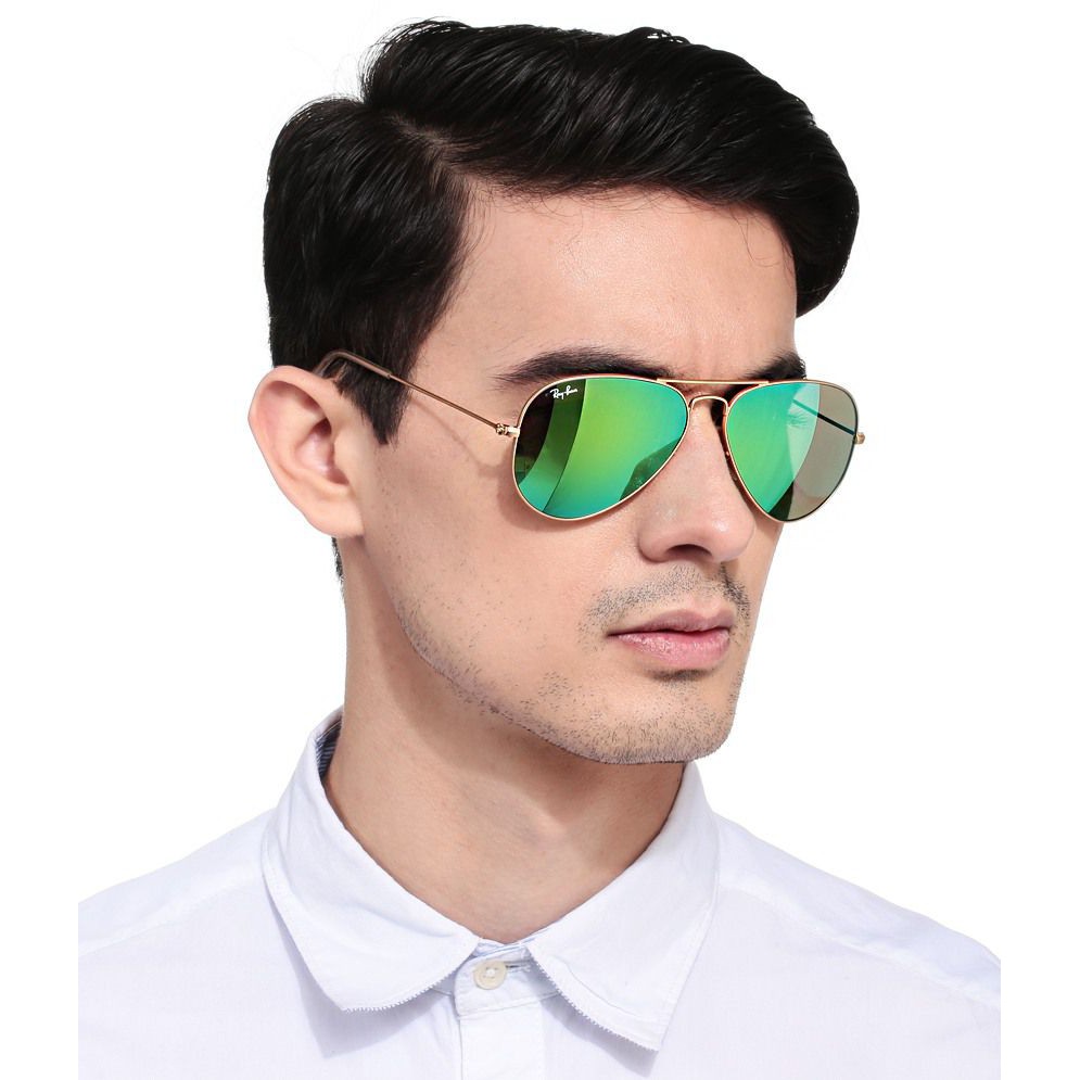 Kinh Mát RayBan Aviator RB3025 112/19 (58-14-135) Màu mắt Xanh Green chống chói