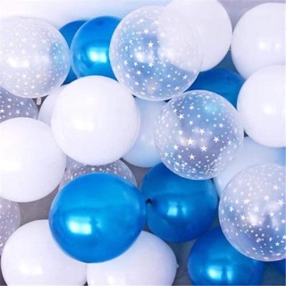 Bong bóng màu như hình - bịch 30 cái sz 25cm