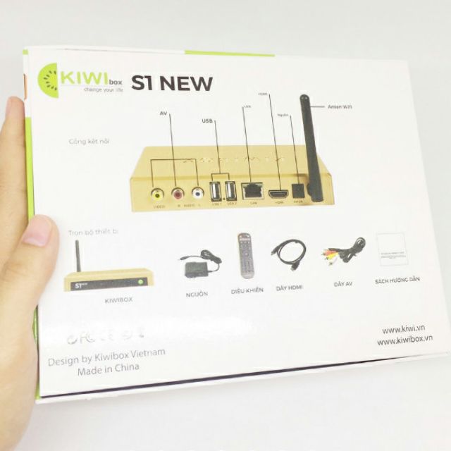 Android Tivi Box Kiwi S1 New