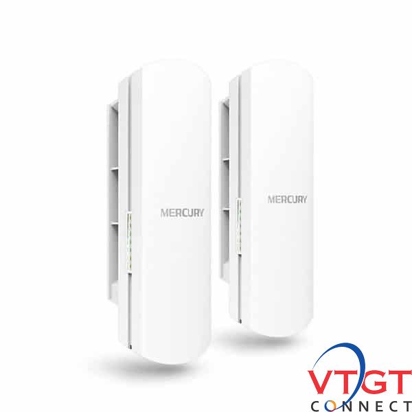 Bộ thu phát wifi không dây ngoài trời MERCURY MWB505 5Km dùng cho Camera IP