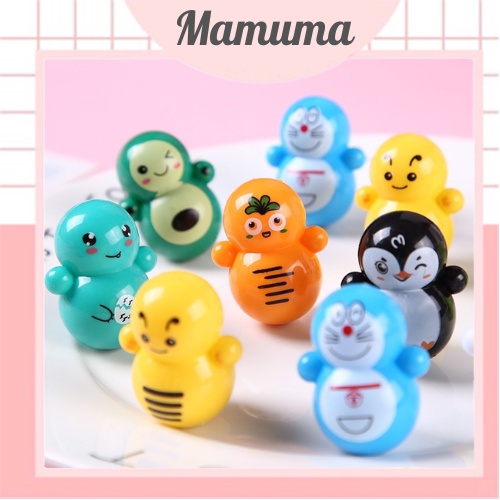 [Hot Trend] Lật Đật Mini Hình Squid Game Và Doaremon Siêu Cute Dễ Thương Đáng Yêu Giá Rẻ Đồ Chơi Cho Bé - Mamuma Store