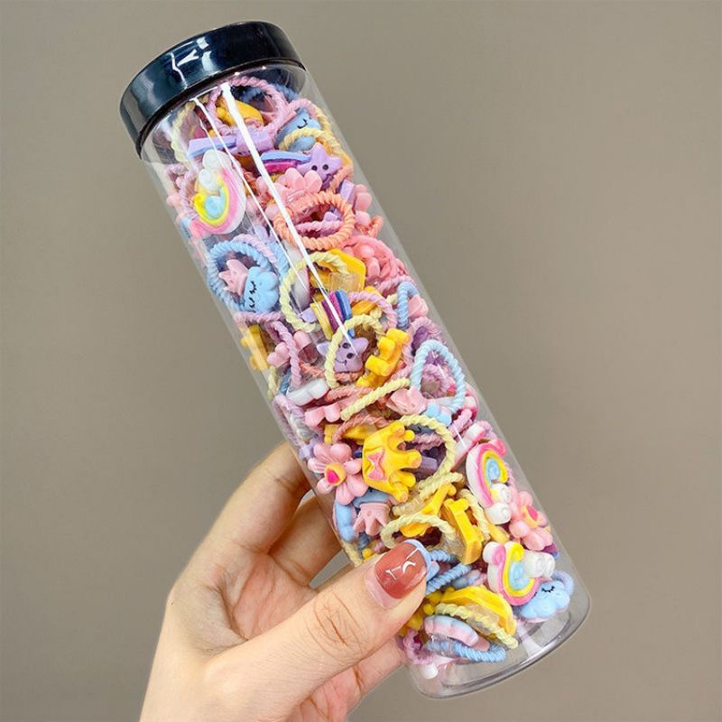 Bộ Dây Buộc Tóc Co Giãn Thời Trang Dành Cho Nữ