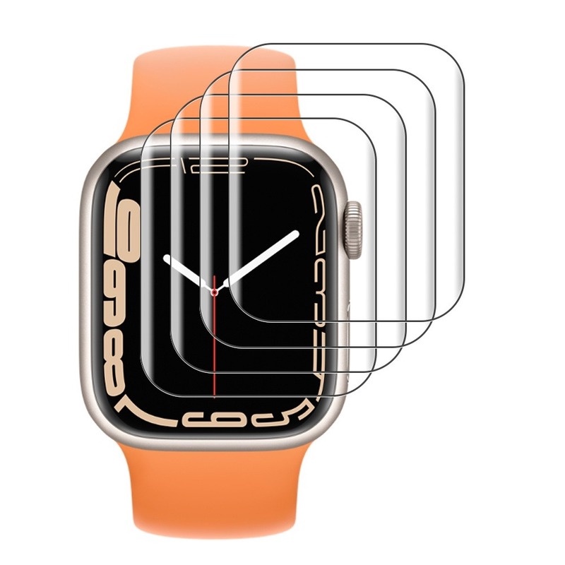 Kính Cường Lực Trong Suốt Bảo Vệ Màn Hình Đồng Hồ Thông Minh Apple Watch Ultra 8 7 6 SE 5 4 45MM 41MM 40MM 44MM 3 2 1 38MM 42MM