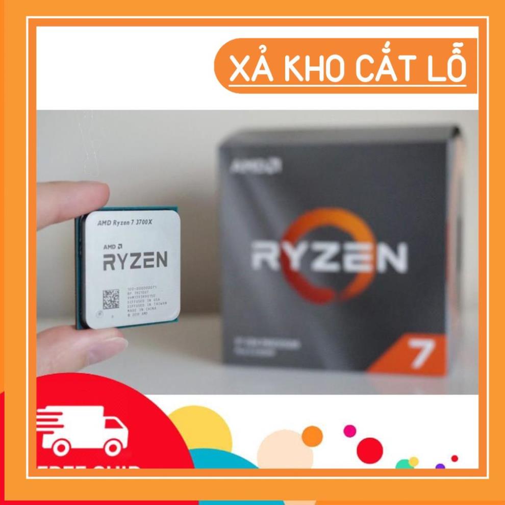 (A534) Bộ vi xử lý AMD Ryzen 7 3700X (3.6GHz turbo up to 4.4GHz, 8 nhân 16 luồng) - Full box nguyên seal BH tháng