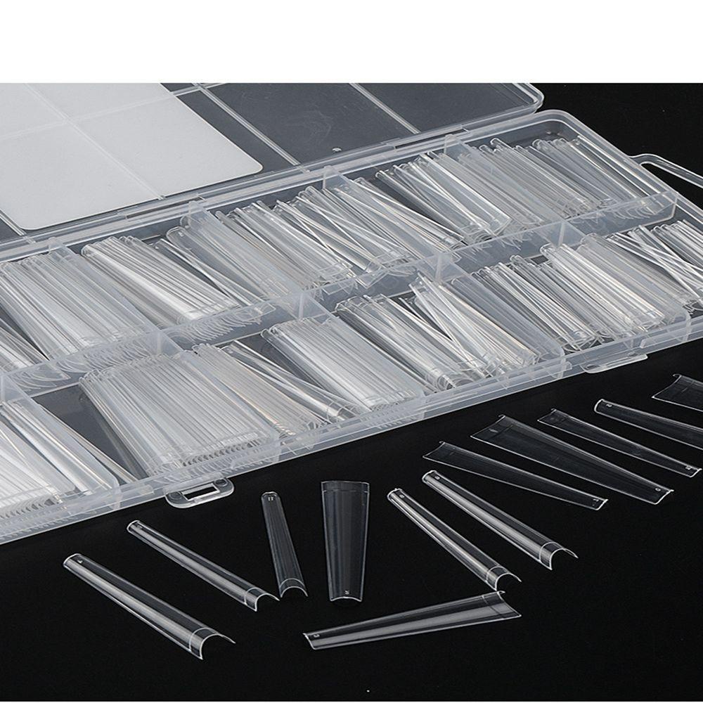 Hộp 240 Móng Tay Giả Bằng Acrylic Thời Trang Cho Nữ
