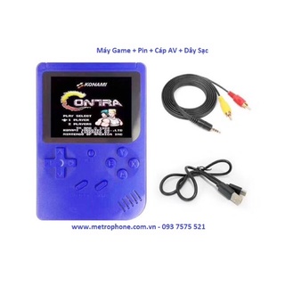 máy chơi game cầm tay PowKiddy Q3 phiên bản mới 500 trò chơi nes xưa