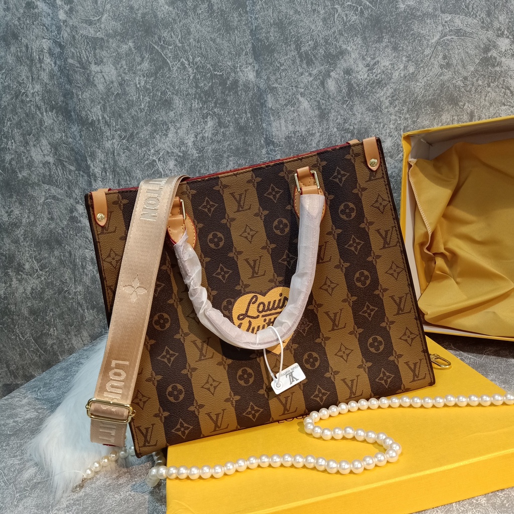 Túi xách lv công sở cao cấp có hộp xịn chất da thật FA SHOP.VN