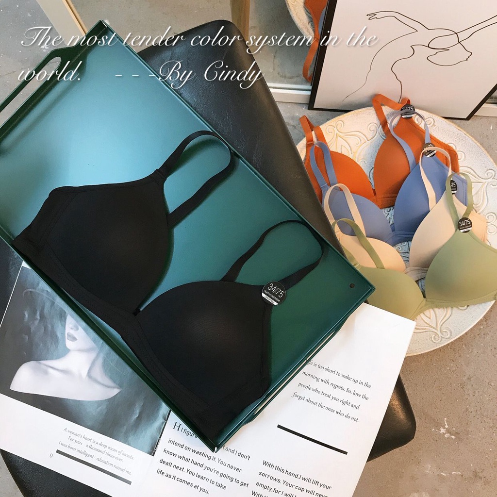 Áo ngực nữ đúc su đệm mỏng cao cấp chống ung thư KIMCHIBIKINI bra không gọng nâng ngực̉ gợi cảm sexy AL026