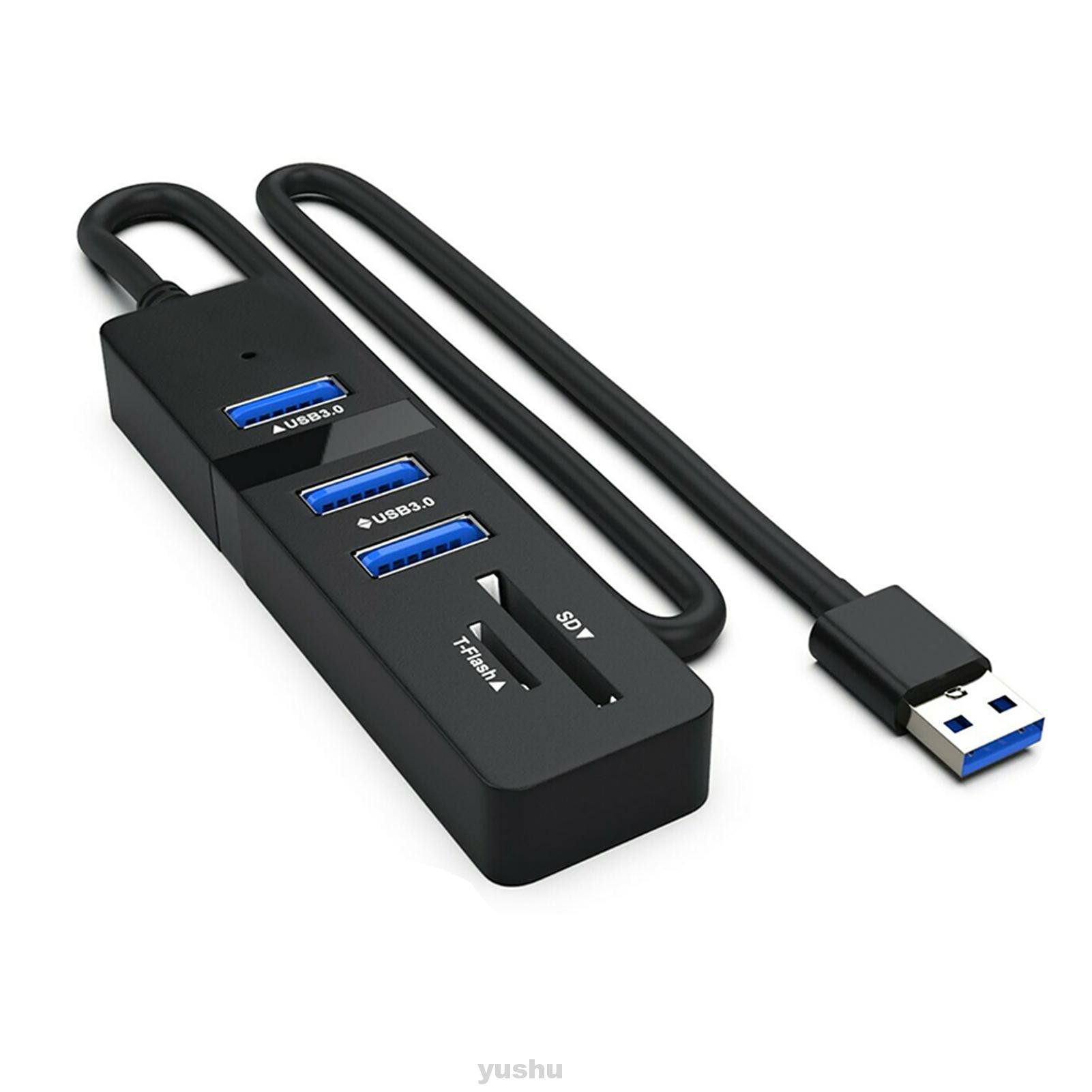 Đầu Đọc Thẻ Nhớ 3 Cổng Usb 3.0 Tốc Độ Cao 5gbps