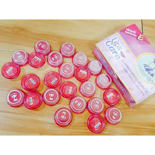 Combo 24 lọ son dưỡng lips care thailand