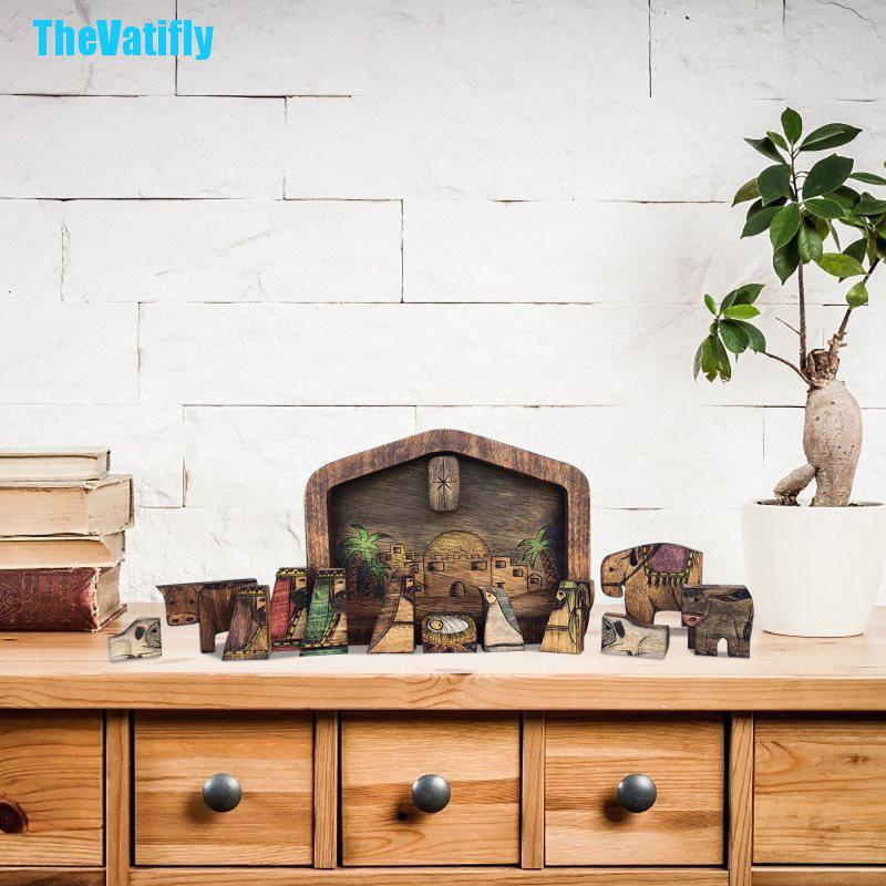 Bộ Đồ Chơi Xếp Hình Chúa Jesus Bằng Gỗ