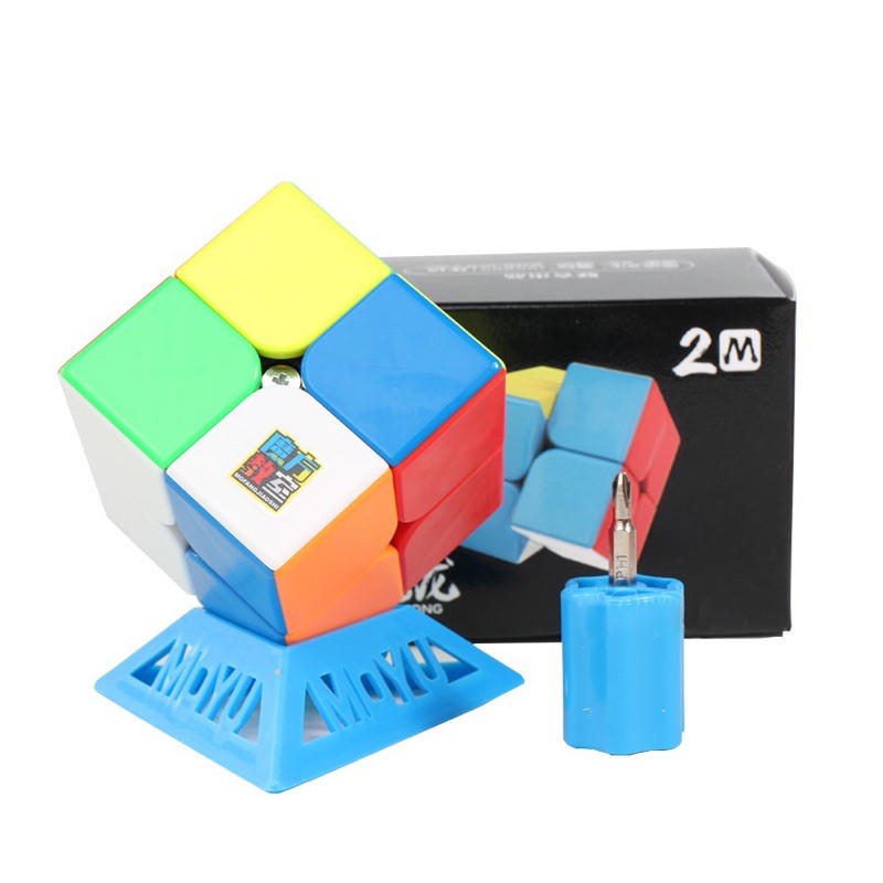[FREESHIP] Rubik Meilong 2x2 M có nam châm Stickerless cao cấp