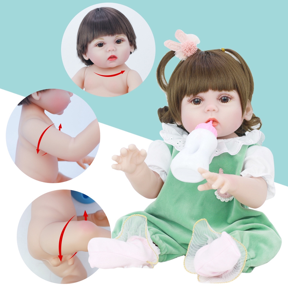 Búp Bê Em Bé Sơ Sinh Kích Thước 53cm Sống Động Như Thật