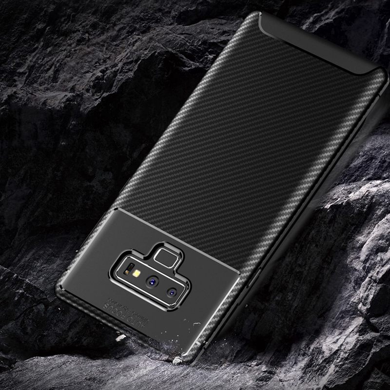 Ốp lưng cao su cợi carbon cho Samsung Galaxy Note 9 | BigBuy360 - bigbuy360.vn