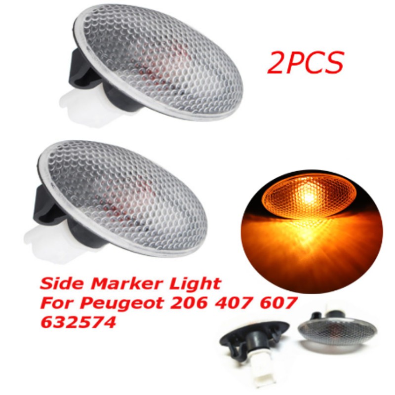 Set 2 Bóng Đèn Tín Hiệu Xi Nhan 206 407 607 HBVN belle Cho Xe Hơi 206 407 607