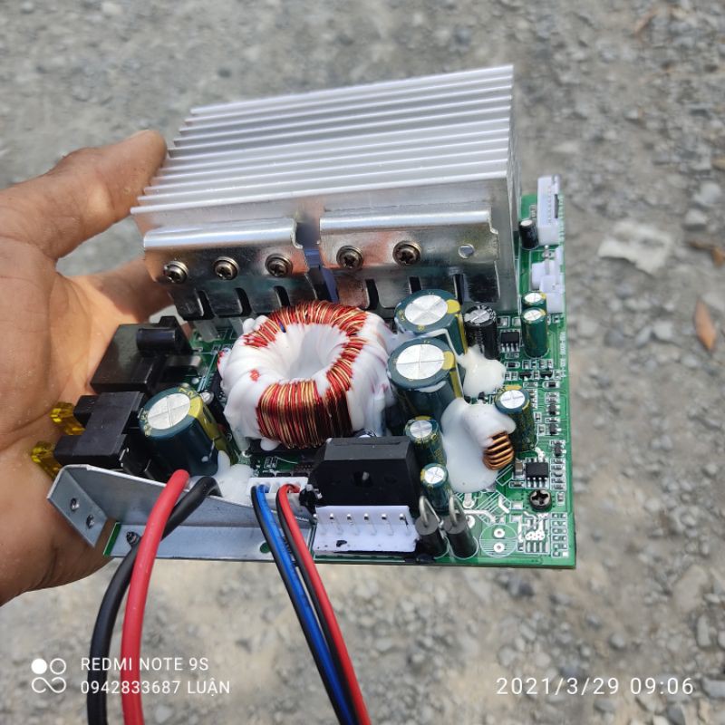 Mạch Khuếch Đại Công Suất 12V 600w 4 Tấc Đôi