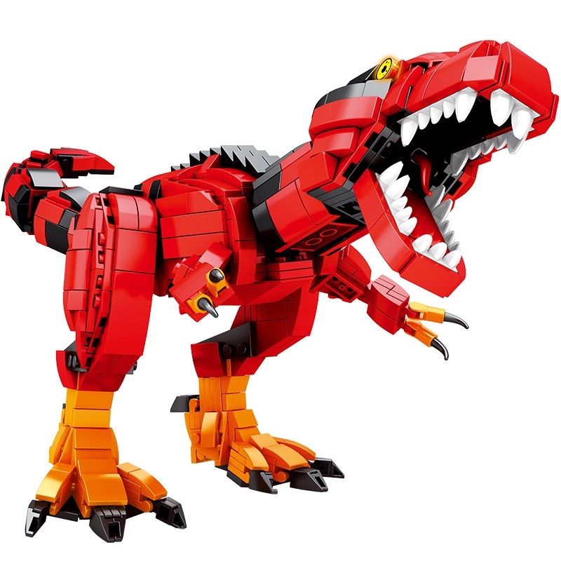 Đồ chơi xếp hình Lego Bộ sưu tập khủng long kỷ Jura Đồ chơi xếp hình lắp ráp cho bé trai Đồ chơi xếp hình T-Rex đồ trang trí mô hình khủng long bạo chúa