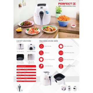 Nồi chiên không dầu Perfect GLA-607