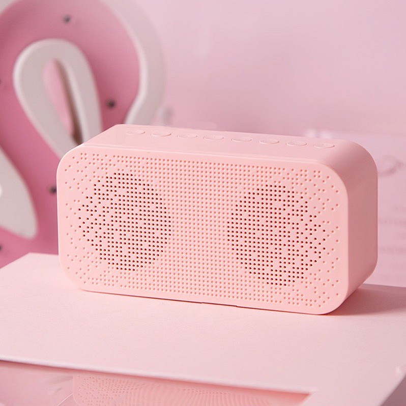( SLN 10 ) ( SLN 10 ) Loa bluetooth kiêm đồng hồ báo thức G10 màn hình tráng gương tích hợp đài fm cổng thẻ nhớ và usb