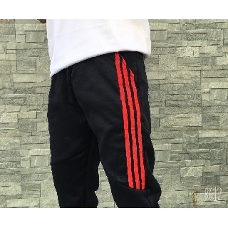 Quần Jogger Nam Phối Sọc Lửng