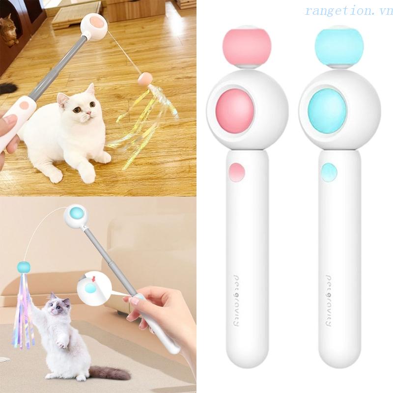 Gậy Đồ Chơi Tương Tác Với Mèo Cưng Có Thể Thu Gọn Tiện Dụng