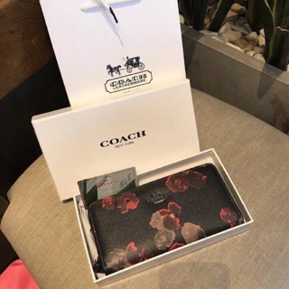 Ví coach hoa xuất xịn sẵn hàng