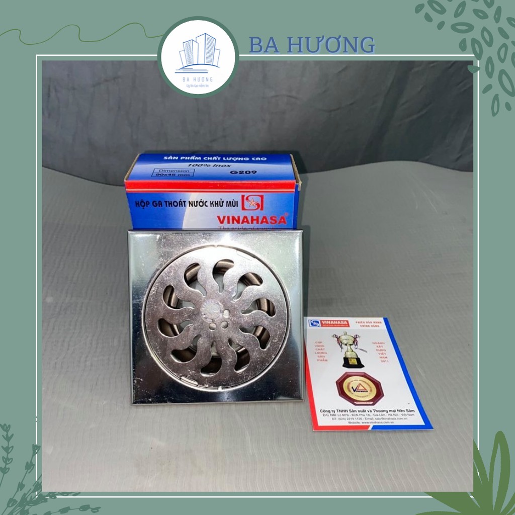 Ga thoát sàn nhà tắm Inox 304 rẻ