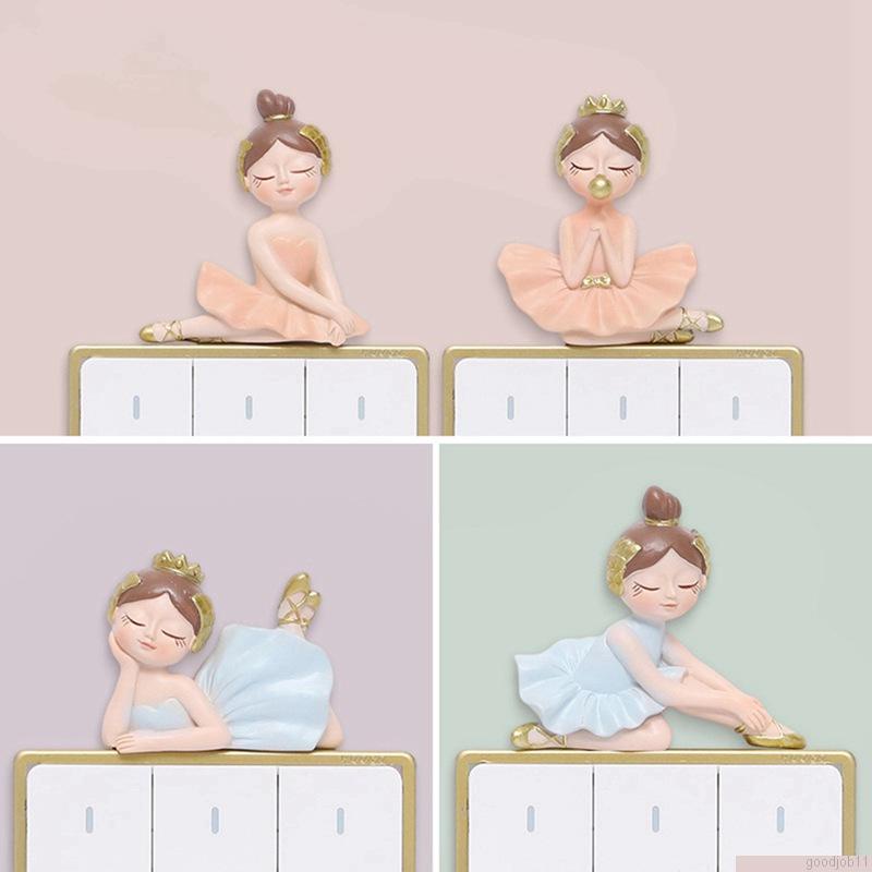 Miếng dán công tắc đèn vẽ tay trang trí xinh xắn