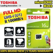 FREESHIP 99K TOÀN QUỐC_Thẻ Nhớ TOSHIBA 16GB MicroSDHC M203 UHS-I U1 100MB/s - BH 5 năm | BigBuy360 - bigbuy360.vn