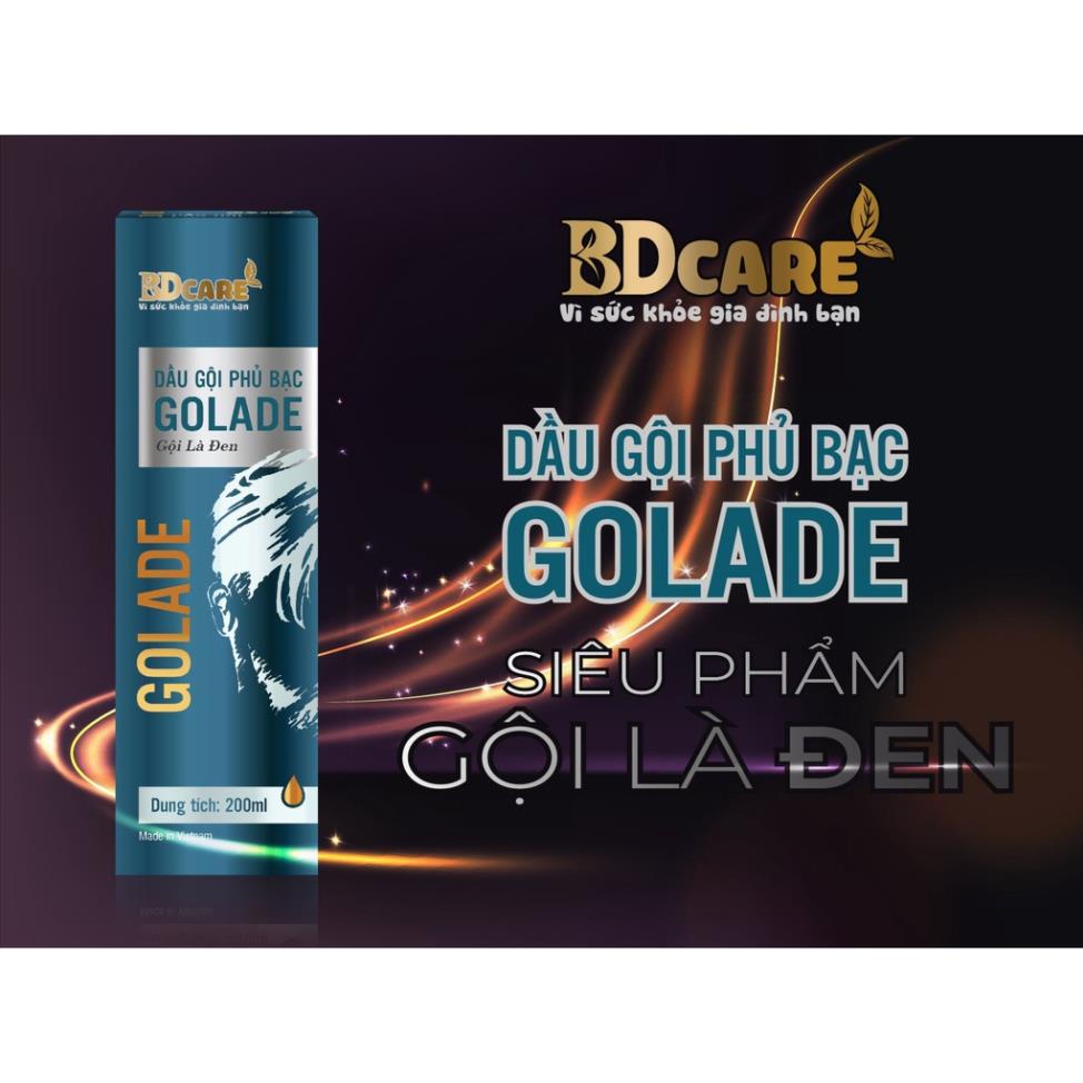Dầu gội phủ bạc Golade sạch tóc và da đầu, tóc đen tự nhiên ThanhDat