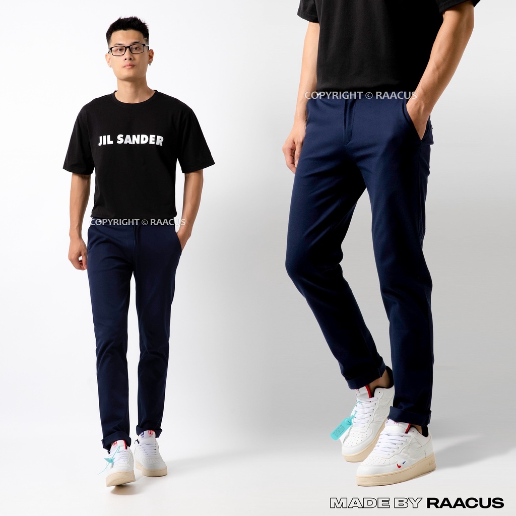 Quần dài nam kaki ống suông unisex đẹp RAACUSSTORE, quần baggy nam kaki dáng slimfit ulzzang-Q211