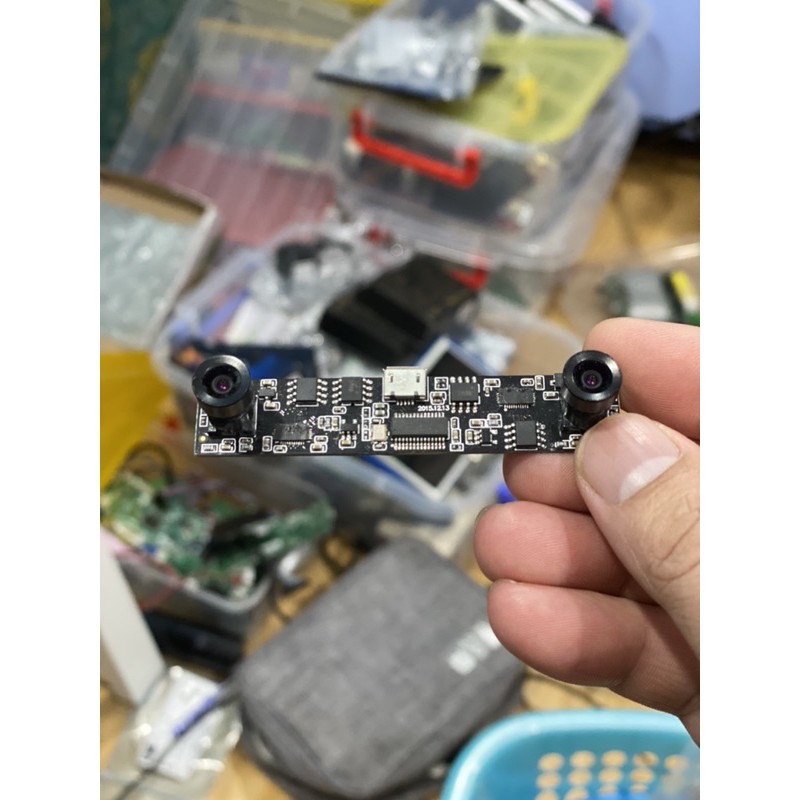 Module camera stereo