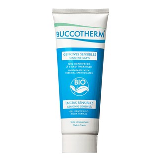 Kem đánh răng hữu cơ cho răng nhạy cảm 2 trong 1 vị bạc hà Buccotherm 75ml