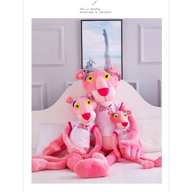 Gấu Bông Báo Hồng Pink Panther Ngộ Nghĩnh