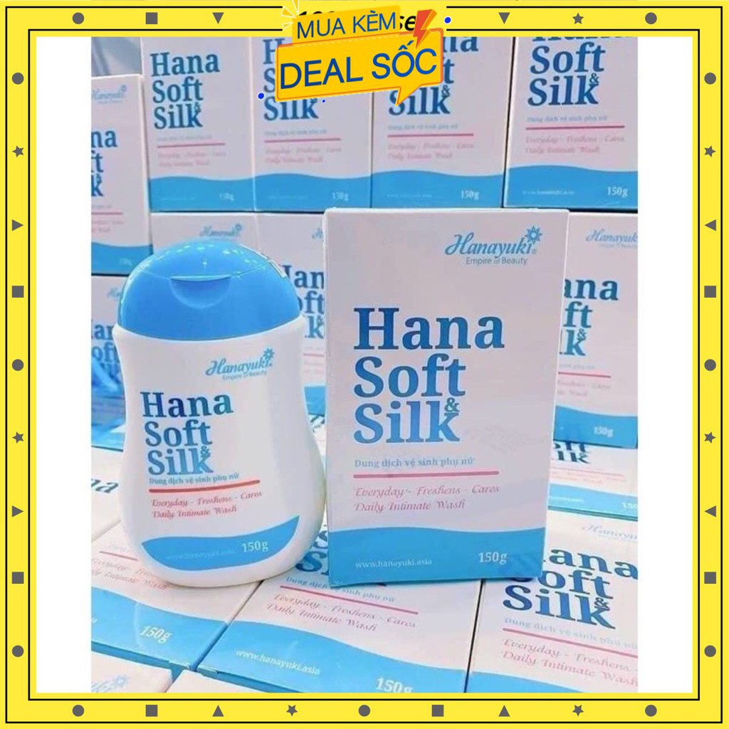 Dung dịch vệ sinh Hanayuki Hana Soft Silk Chính hãng Siêu rẻ