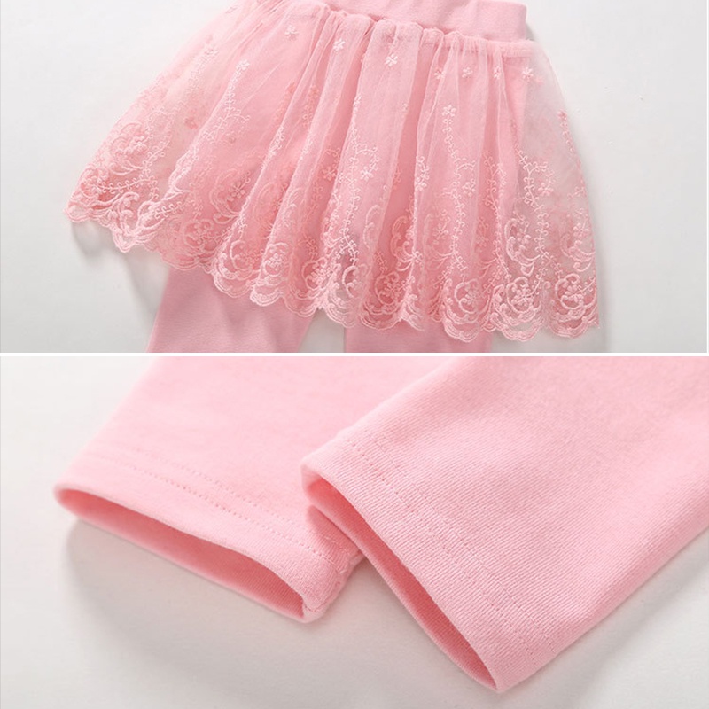 Quần legging thể thao cotton màu kẹo phong cách ngọt ngào cho trẻ em