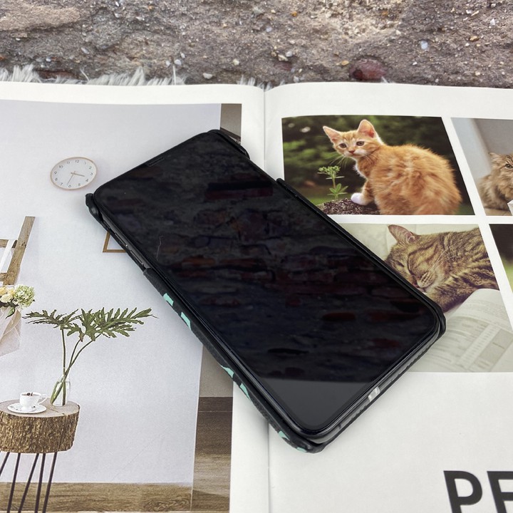 Ốp Lưng iPhone Da Họa Tiết  L.V cho iP 7/8/7Plus/8Plus/X/XS/XR/XSMax/11/11Pro/11ProMax - Mã TZAC289