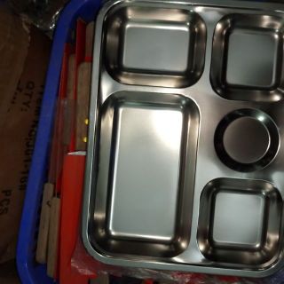 Combo 10 khay đựng cơm có nắp