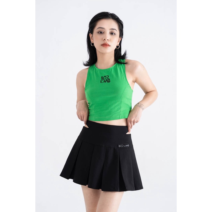 Áo Kiểu BOO Nữ Dáng Croptop Fit Ôm Phong Cách Gen Z Cá Tính BOOLAAB