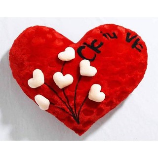 Gối Trái Tim Cao Cấp_ Ck iu Vk_ Tặng bà xã món quà dễ thương cute này nhé