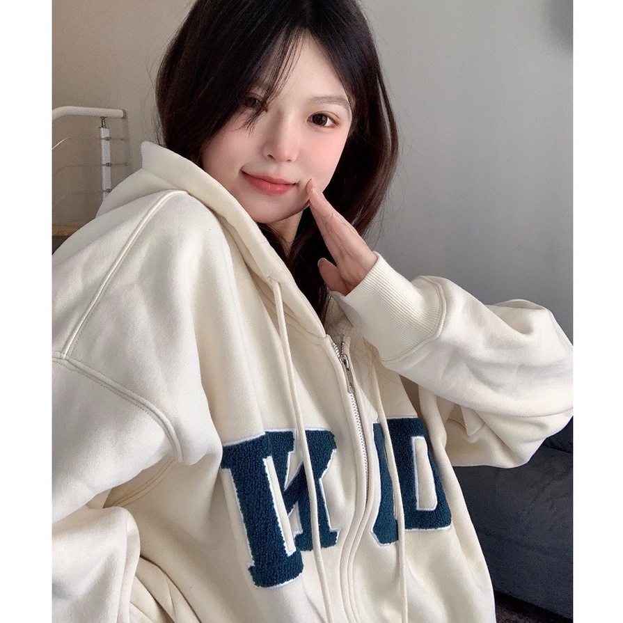 Áo Nỉ Hoodie 3 Màu LKOD Chữ Thêu Xù, Áo Hoodie Mũ Rộng Mẫu Mới 2022 𝘽𝙮.𝘾𝙖𝙢𝙘𝙖𝙢