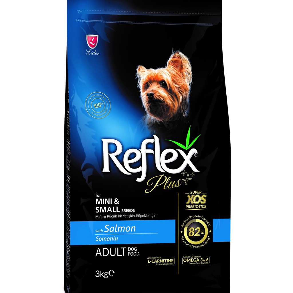 [Mã 252FMCGSALE giảm 8% tối đa 100k đơn 500K] REFLEX 3kg_Thức ăn hạt cho chó mọi lứa tuổi_Thổ Nhĩ Kỳ