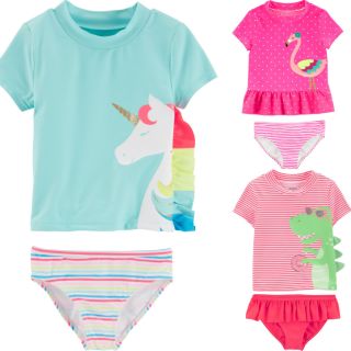 Đồ bơi bé gái Carter's 2-Piece Rashguard Set