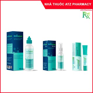 Bộ 3 sản phẩm DIZIGONE kháng khuẩn – tái tạo da – ngăn ngừa sẹo- Atz pharmacy