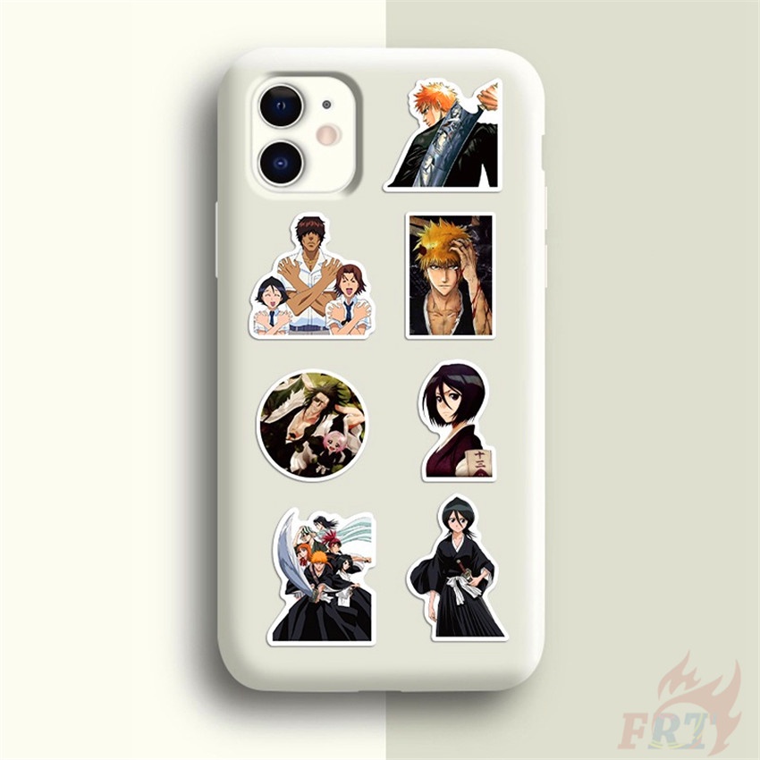 ❉ Miếng Dán Tẩy Series 04 ❉ Bộ 50 Miếng Dán Trang Trí Hình Anime Kurosaki Ichigo DIY