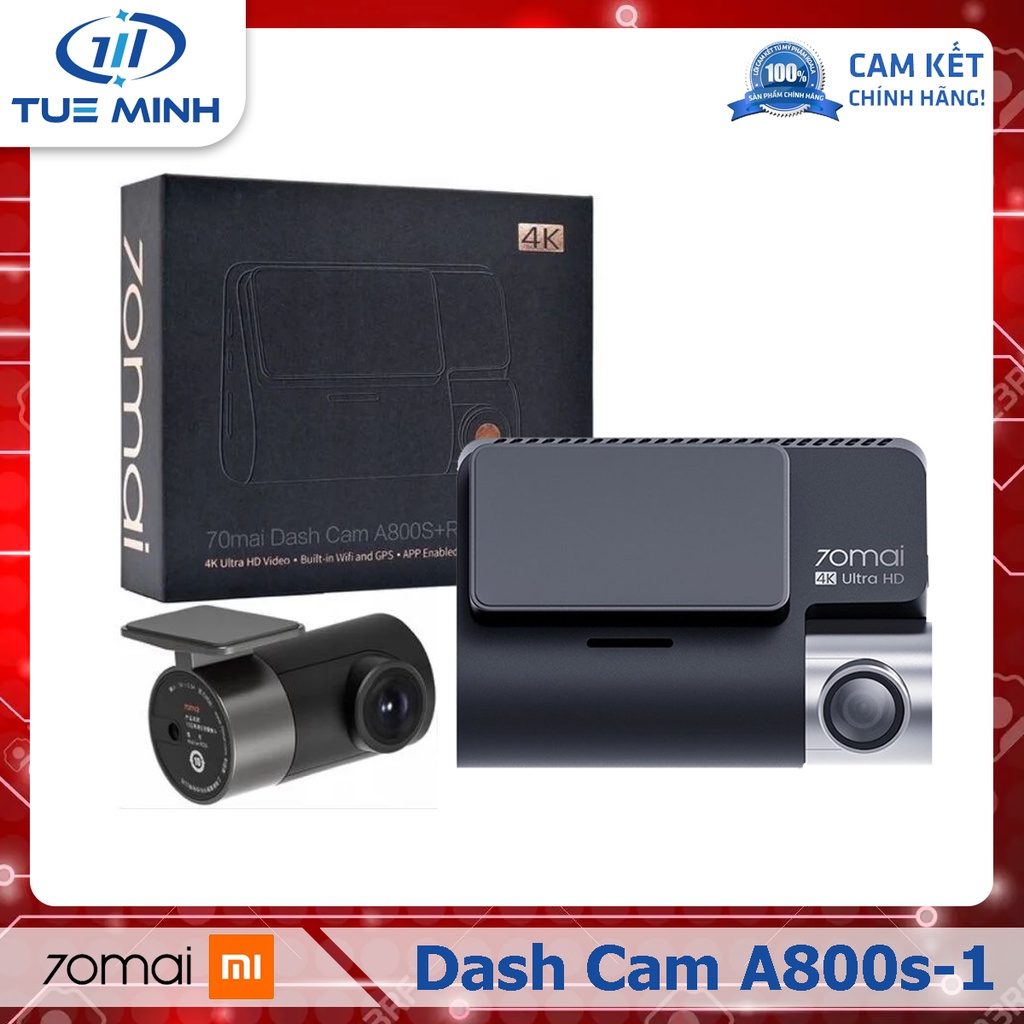 Camera hành trình 70mai Dash Cam A800s-1 - Phiên bản Quốc Tế