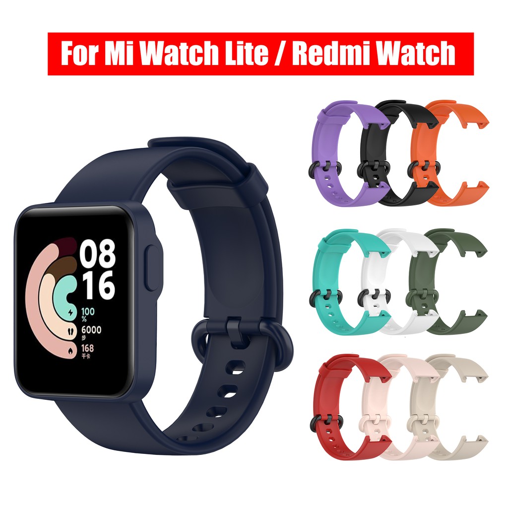 Dây Đeo Bằng Silicone Mềm Cho Đồng Hồ Xiaomi Mi Watch Lite / Redmi 2021