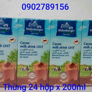Sữa tươi Oldenburger vị cacao, nhập khẩu từ Đức. Date T4.2020