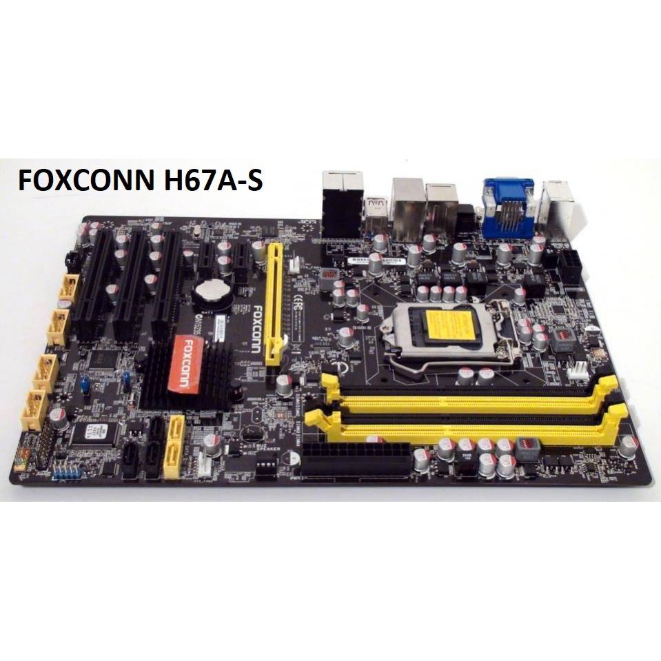 [Mã ELFLASH3 hoàn 10K xu đơn 20K] Chặn main FOXCONN H67A-S H67A S H67